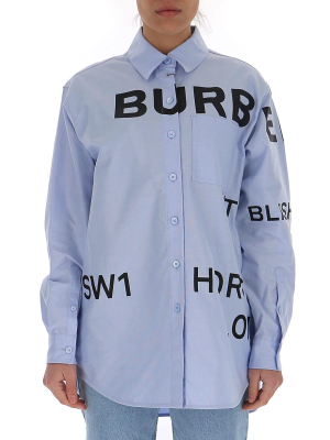 Burberry Logo Motif Shirt