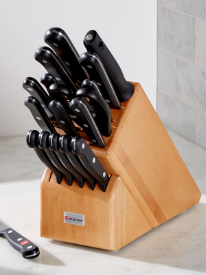 Wüsthof ® Gourmet 18-piece Natural Knife Block Set