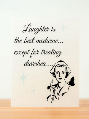 Laughter... Friendship Card