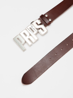 Block Logo Belt