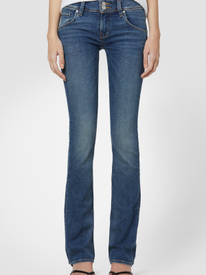 Beth Mid-rise Baby Bootcut Jean