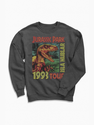 Jurassic Park Retro Crew Neck Sweatshirt