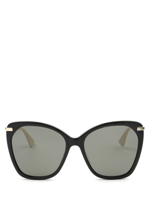 Gucci Eyewear Oversized Frame Sunglasses