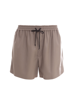 Philosophy Di Lorenzo Serafini Faux-leather Shorts