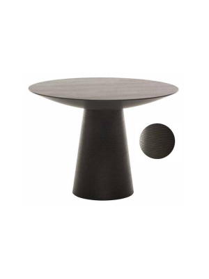 Dania Black Wood Dining Table