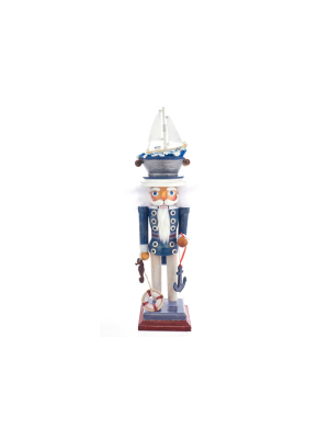 Kurt Adler 18" Hollywood Sea Captain Nutcracker