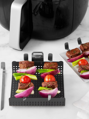 Williams Sonoma Air Fryer Skewers And Nonstick Rack