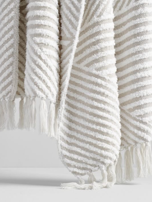 Chenille Boucle Throw