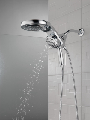 Delta Faucet 58680-25 Delta 58680-25 Hydrorain Universal Showering 2.5 Gpm Multi Function Shower Head With Hand