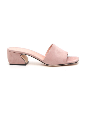 Si Rossi Square Toe Heel Sandals