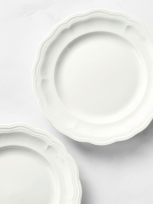 Pillivuyt Queen Anne Porcelain Salad Plates