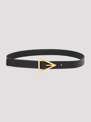 Bottega Veneta Signature Triangular Buckle Belt