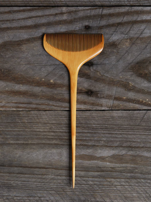 Large Sugitate Boxwood Comb (out Of Stock)