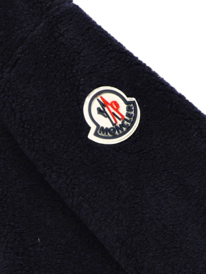 Moncler Enfant Contrast Panel Fleece Hoodie