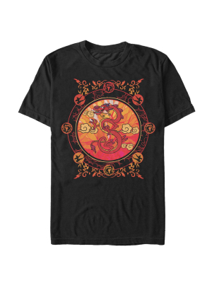 Men's Mulan Mushu Stained Glass T-shirt