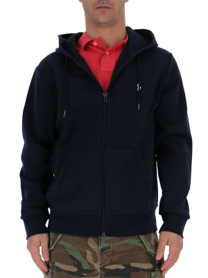 Ralph Lauren Zipped Logo Hoodie