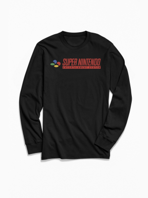 Super Nintendo Classic Long Sleeve Tee