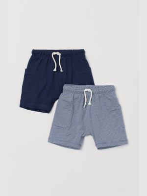 2-pack Long Shorts