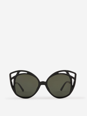 Linda Farrow Isler Cat-eye Sunglasses