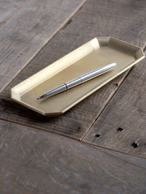 Brass Stationary Tray - Large