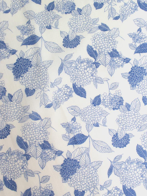Japanese Handkerchief, Blue And White Hydrangea