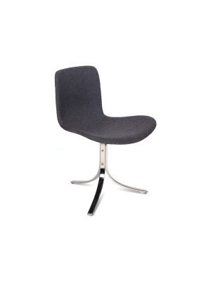 Mid Century Poul Trio Chair - Dark Grey