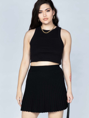 Susan Mini Skirt Black