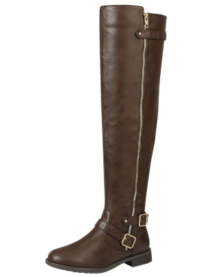 Justina42 Brown Women's Boot