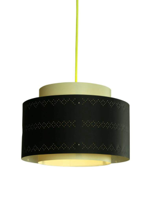 Modern Shaka Black Beige Lamp