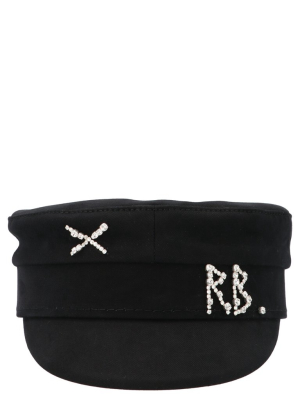 Ruslan Baginskiy Logo-embellished Baker Boy Hat