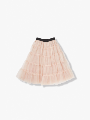 Girls Tulle Midi Skirt (kids)