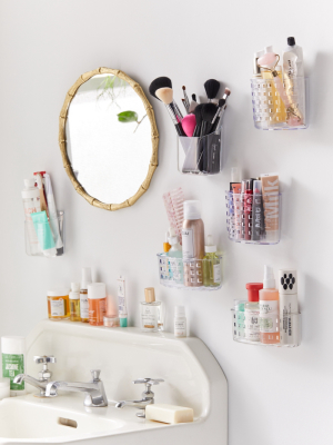 Acrylic Toiletries Wall Pocket