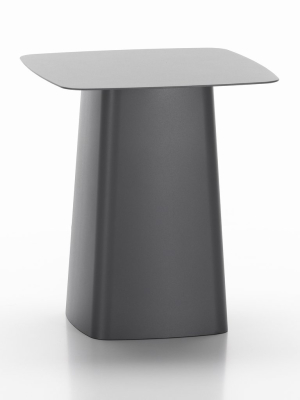 Metal Square Outdoor Side Table