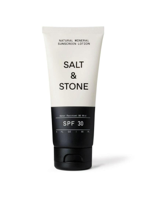 Spf 30 Natural Mineral Sunscreen Lotion