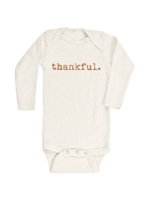 Tenth & Pine Thankful Onesie - Rust