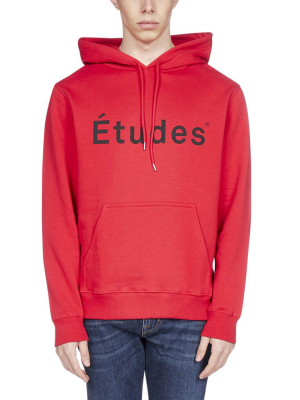 Etudes Klein Logo Print Hoodie