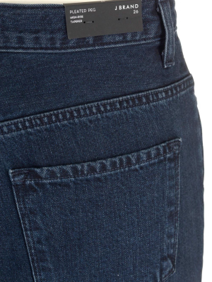 J Brand Pleated Detail Jeans