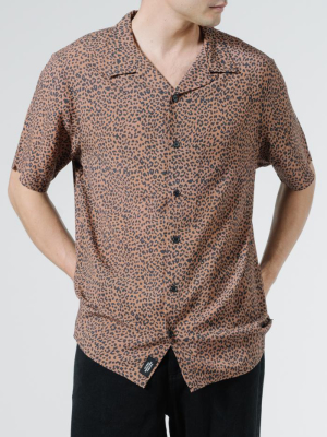 Panthera Bowling Shirt - Mustang Brown