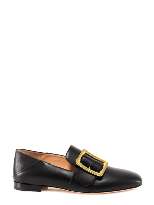 Bally Janelle Buckle Loafers