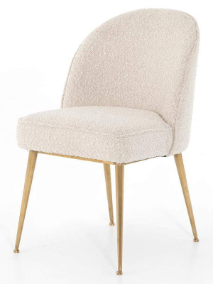 Four Hands Jolin Dining Chair - Ivory