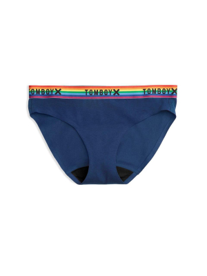 First Line Leakproof Bikini - Night Sky Rainbow