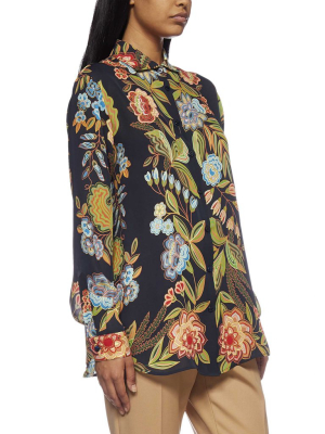 Etro Floral Printed Shirt