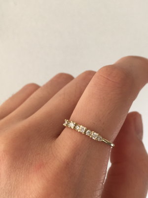 Diamond Pebble Ring