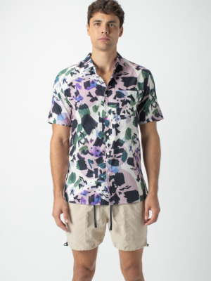 Zanerobe Eclipse Short Sleeve Button-down Shirt