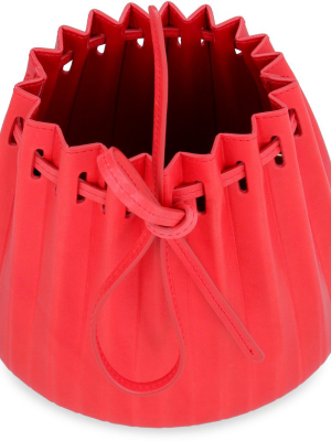 Mansur Gavriel Mini Pleated Bucket Bag