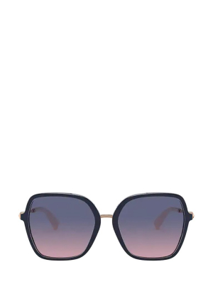 Valentino Eyewear Square Frame Sunglasses