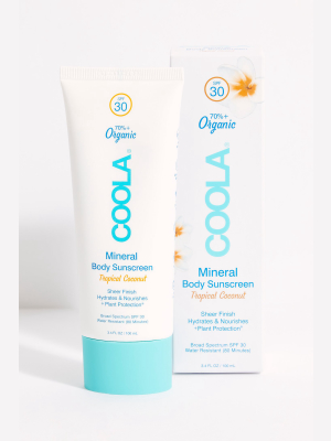 Coola Mineral Body Organic Sunscreen 3.4oz