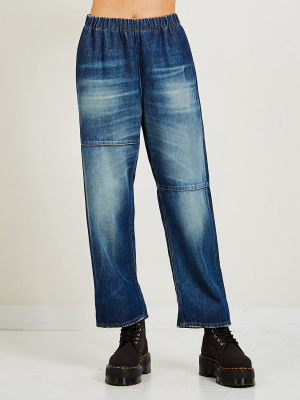 Relaxed Fit Denim Pants