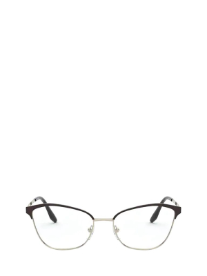 Prada Eyewear Half-rim Frames Glasses