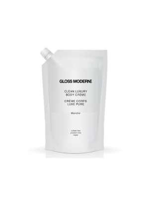 Clean Luxury Body Crème - Marché (environmentally-conscious Liter Refill)